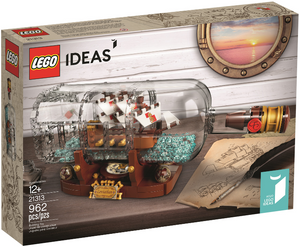 Ship in a Bottle LEGO 21313 NIB Retired