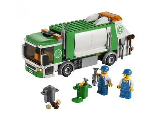 LEGO City 4432 Garbage Truck, Retired, Certified in white box, Pre-Owned