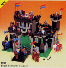 LEGO 6085 Castle Black Monarch's Castle, retired, certified in original box, used