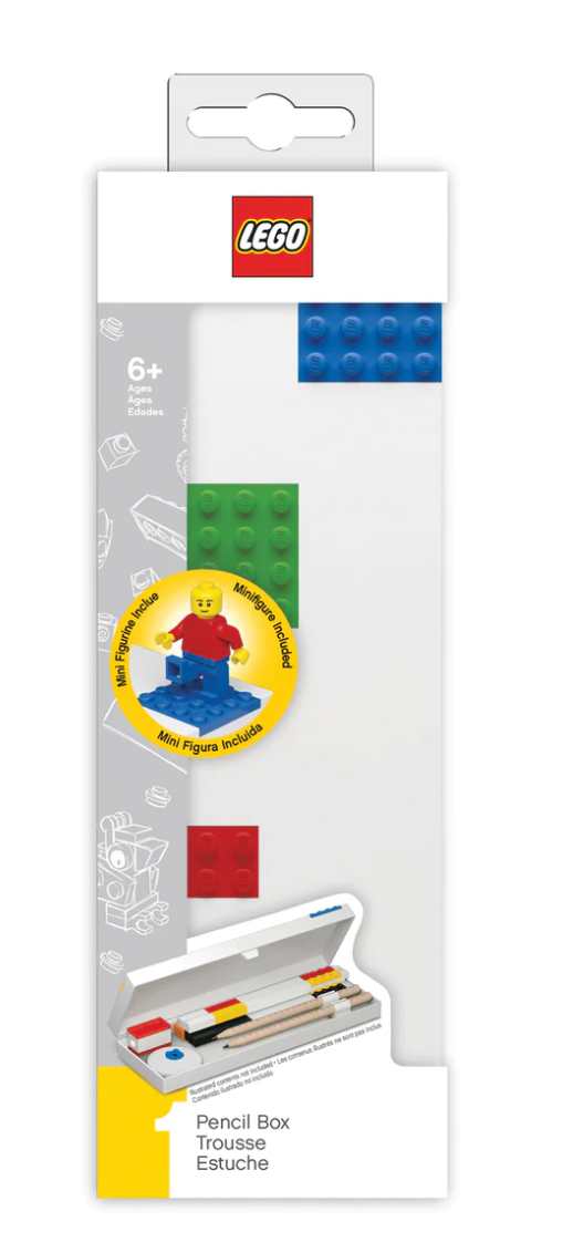 LEGO® Iconic Pencil Box with Minifigure