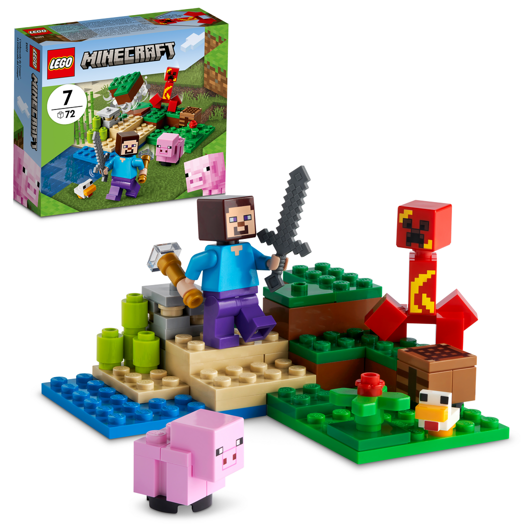 The Creeper Ambush LEGO 21177 Certified (used) in original box