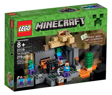 The Dungeon - Minecraft - LEGO® 21119 - Retired, Certified in white box