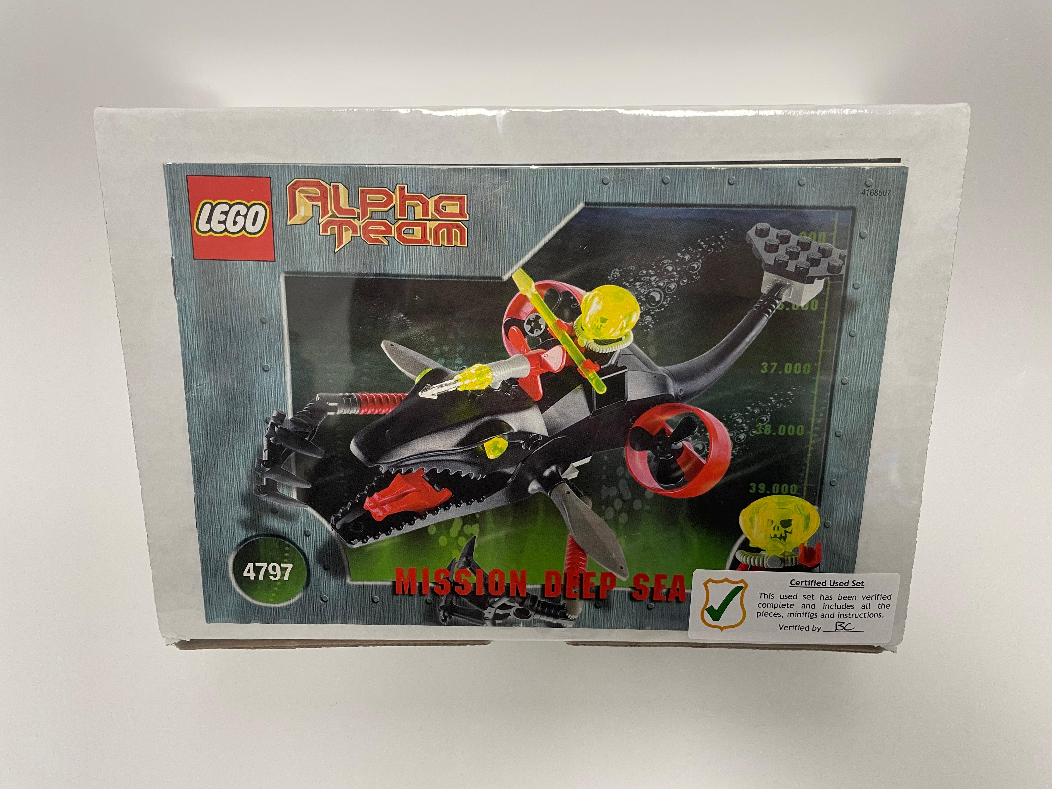 4797 LEGO® Alpha Team Mission Deep Sea - Certified in Plain White