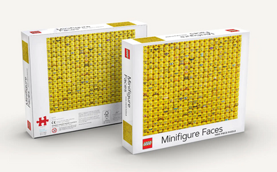 Minifigure Faces 1,000-Piece Puzzle