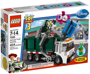 LEGO 7599 Toy Story 3 Garbage Truck Getaway retired, certified, used
