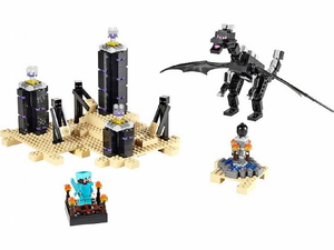 Minecraft The Ender Dragon LEGO 21117 Certified (used) Retired (in white box)