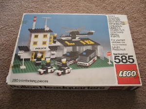 585 Police headquarters, released in 1975, pre-owned, Certified in Original box