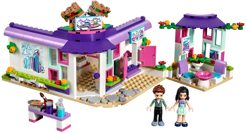 Emma's Art Cafe - Friends LEGO 41336 - Certified in plain white box - Retired