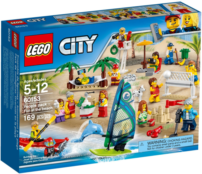 People Pack- Fun at the Beach LEGO City NIB Retired