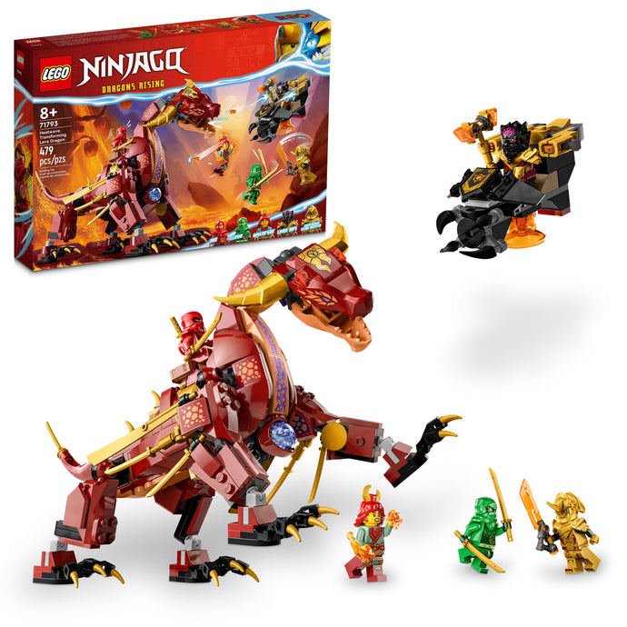 71793 Heatwave Transforming Lava Dragon