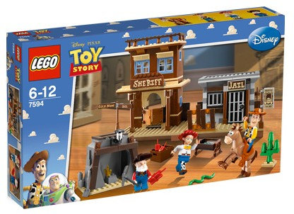 LEGO 7594 Toy Story Woody's Roundup! retired, certified used.