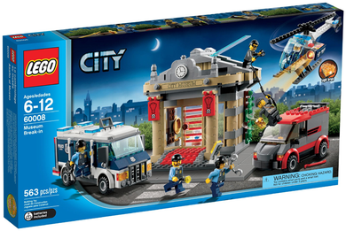 LEGO City 60008 Museum Break-In, Retired, NIB