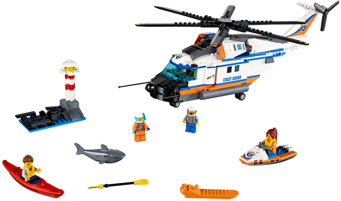 LEGO City 60166 Heavy-duty Rescue Helicopter, Retired, Certified in Original Box, Pre-Owned