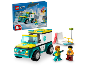 60403 LEGO Emergency Ambulance and Snowboarder