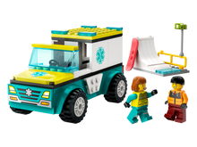 60403 LEGO Emergency Ambulance and Snowboarder