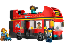 60407 Red Double-Decker Sightseeing Bus