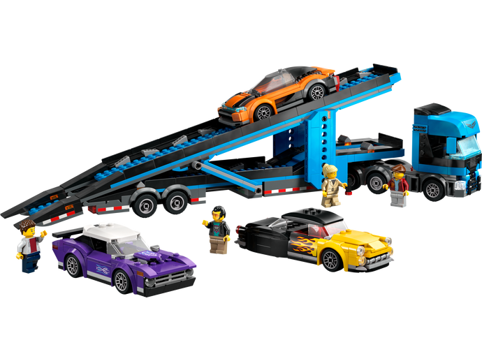 60408 Car Transporter Truck with Sports Cars (3 cars)