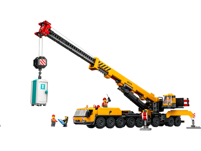 60409 Yellow Mobile Construction Crane