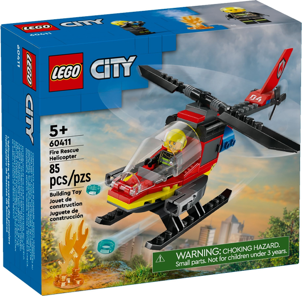 60411 Fire Rescue Helicopter