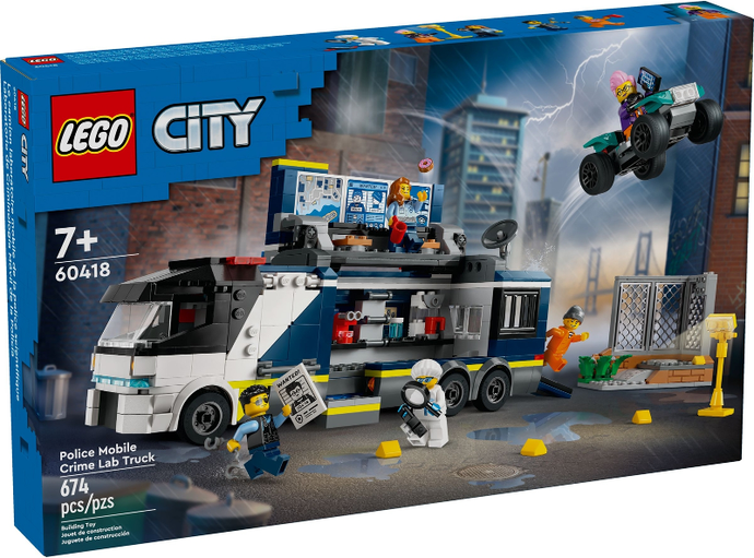 60418 Police Mobile Crime Lab Truck