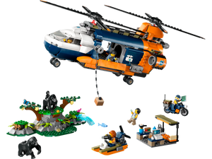 60437 Jungle Explorer Helicopter at Base Camp