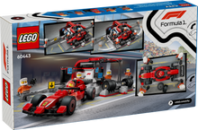 60443 LEGO® F1® Pit Stop & Pit Crew with Ferrari Car