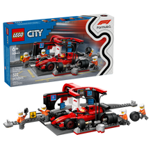 60443 LEGO® F1® Pit Stop & Pit Crew with Ferrari Car
