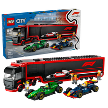 60445 LEGO® F1® Truck with RB20 & AMR24 F1® Cars