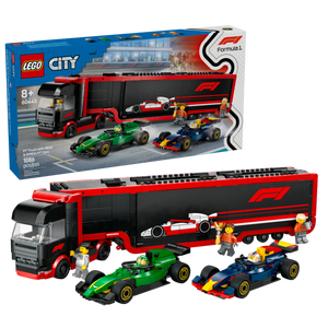 60445 LEGO® F1® Truck with RB20 & AMR24 F1® Cars