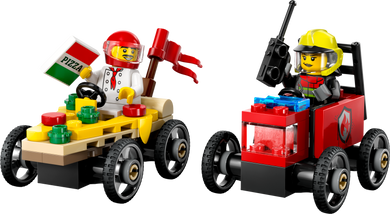 60458 LEGO® Pizza vs. Fire Truck Race Car Pack