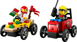 60458 LEGO® Pizza vs. Fire Truck Race Car Pack