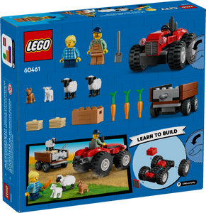 60461 LEGO® Red Farm Tractor with Trailer & Sheep