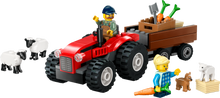 60461 LEGO® Red Farm Tractor with Trailer & Sheep