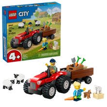 60461 LEGO® Red Farm Tractor with Trailer & Sheep