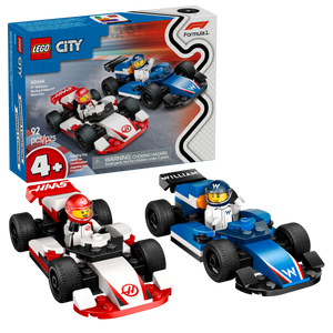 60464 LEGO® F1® Williams Racing & Haas F1® Race Cars
