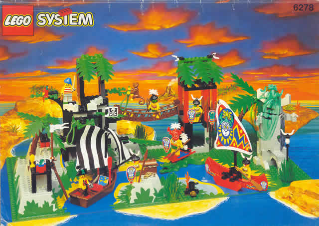 LEGO System Islanders 6278 Enchanted Island, Retired, Certified, Used