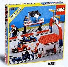 6381 LEGO Town System Motor Speedway, Pre-owned, Certified in Original Box