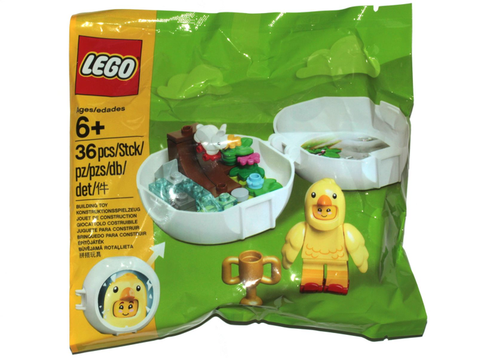 LEGO 853958 Chicken Skater Pod polybag, Retired, New MISSING BAG
