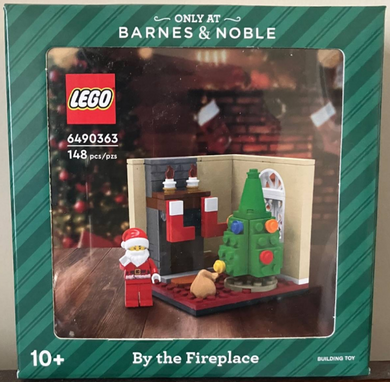 LEGO Holiday 6490363 By the Fireplace {Barnes & Noble Promotional}, NIB, Retired