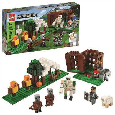 The Pillager Outpost Minecraft LEGO 21159 Certified (used) Retired in plain white box