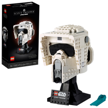 75305 Scout Trooper Helmet, Retired, Certified in white box, Pre-Owned