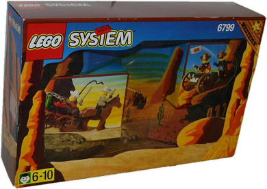 LEGO System 6799 Showdown Canyon, Retired, Certified in white box, Pre-Owned