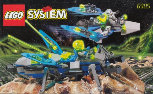 6905 Insectoids Bi-Wing Blaster, Certified in OG box, Retired