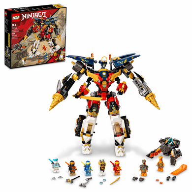 LEGO NINJAGO 71765 Ninja Ultra Combo Mech, Certified in white box, Pre-Owned, Retired