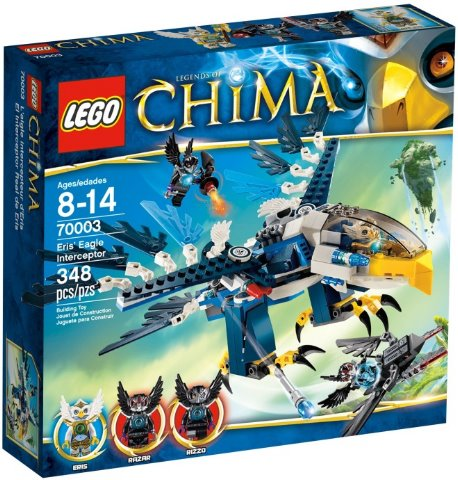 LEGO 70003 Legends of Chima Eris’ Eagle Interceptor NIB Retired