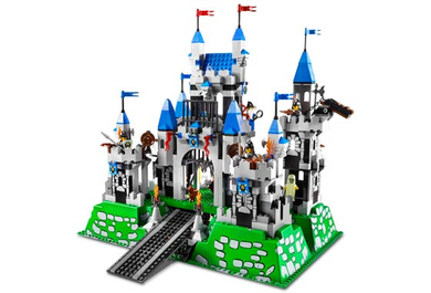 LEGO Knights' Kingdom 10176 Royal King's Castle, Retired, Certified in white box, Used