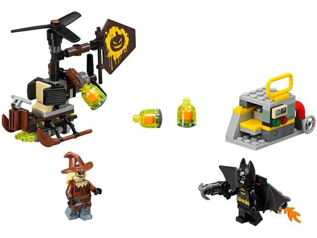 Scarecrow Fearful Face-off LEGO 70913 Certified in White Box Retired