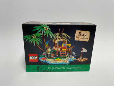LEGO 40566 Ray The Castaway, Retired, Certified in original box, Pre-Owned