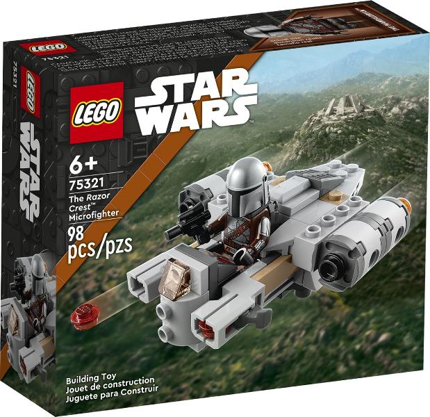 LEGO 75321 Star Wars the Razor Crest Microfighter, certified