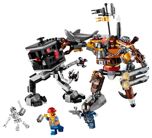 LEGO 70807 LEGO Movie Metalbeard's Duel, Retired, Certified in Original Box, Pre-Owned